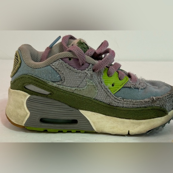 Nike Air Max 90 Sun Club Girls Shoes Size 9c; Color: Multi-Colored - Picture 2 of 7